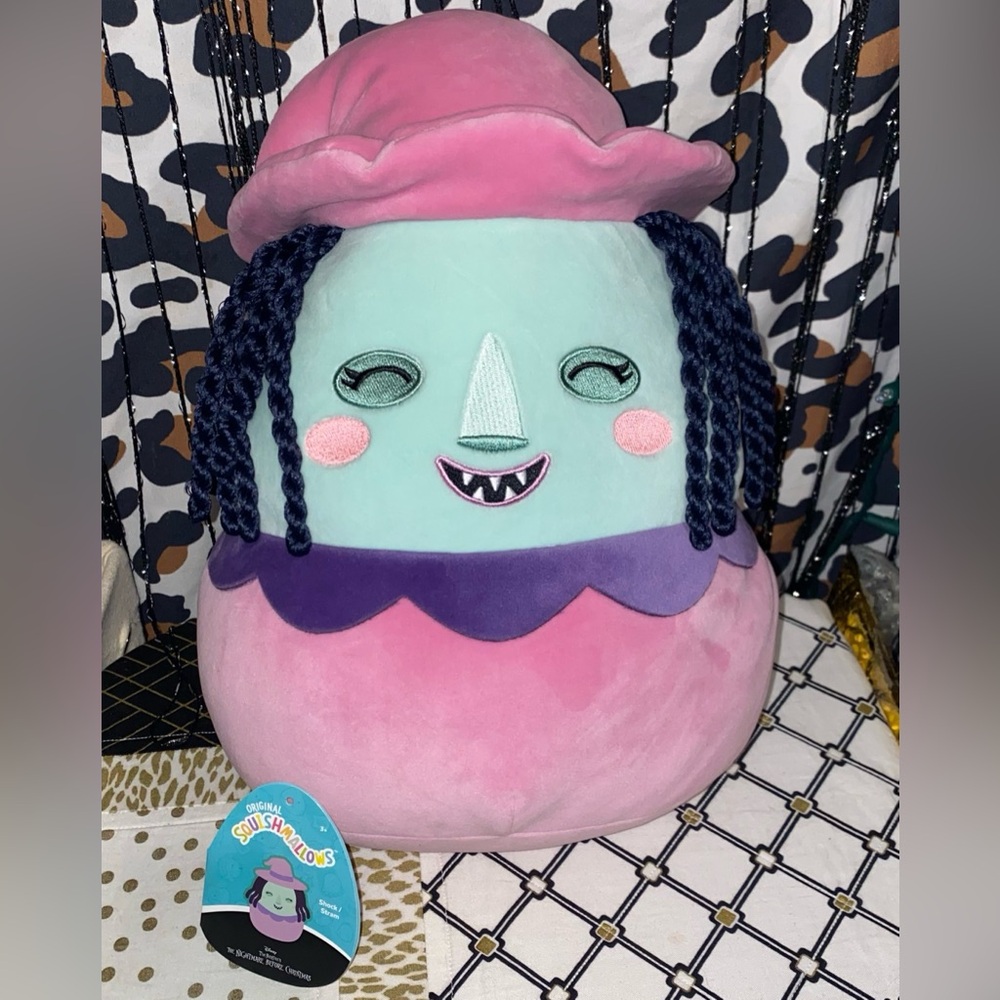 SQUISHMALLOWS NIGHT MARE BEFORE X-MAS DISNEY SHOCK PLUSH PILLOW TOY